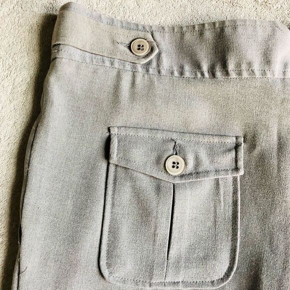 Finity Long Grey Dress Culotte Shorts - Picture 10 of 15